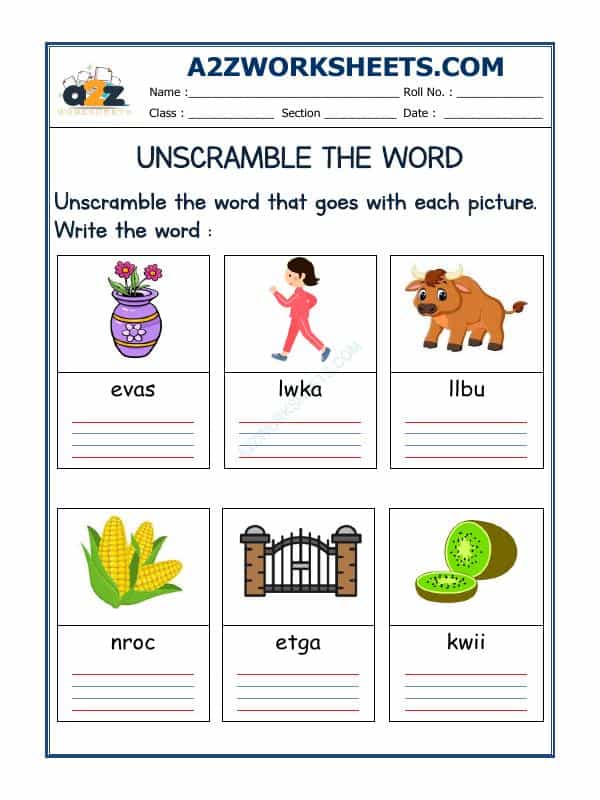 Unscramble The Word-37