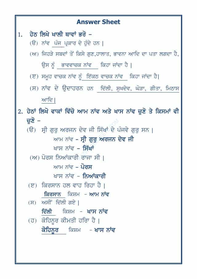 Punjabi Grammar Naav-03