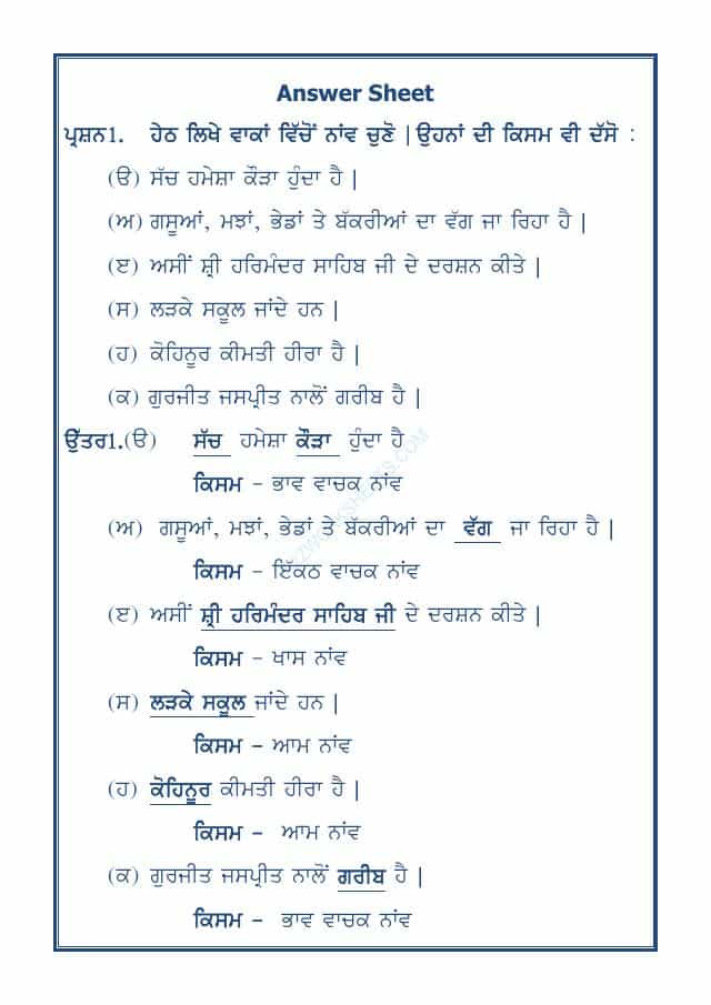 Punjabi Grammar Naav-04