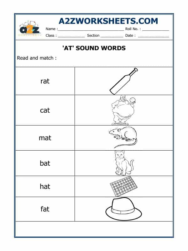 'At' Sound Words