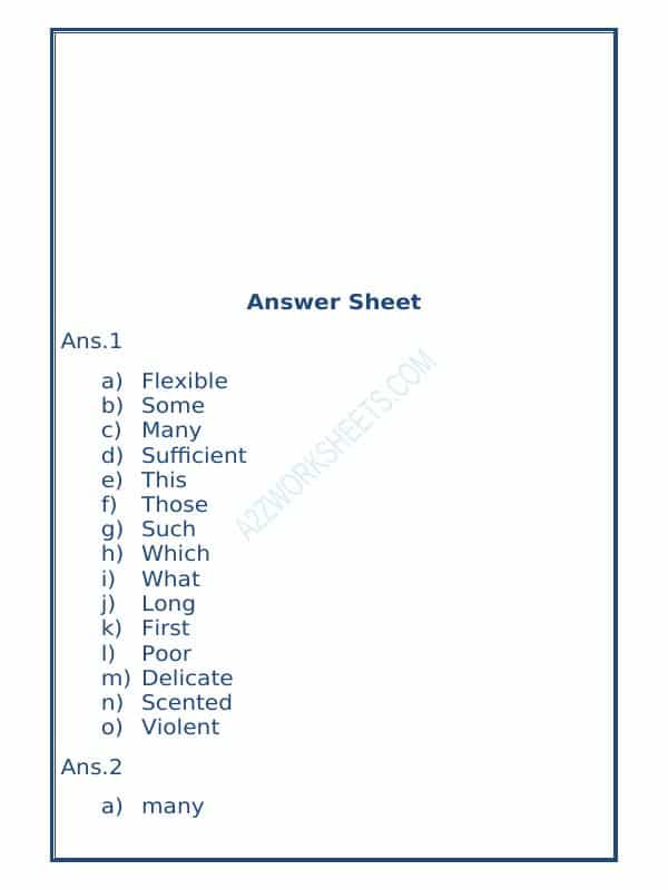 Class-Vi-English Adjectives Worksheet-09