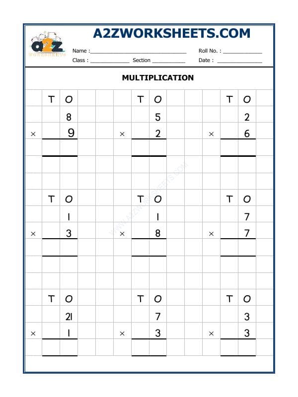 Multiplication Worksheet-05