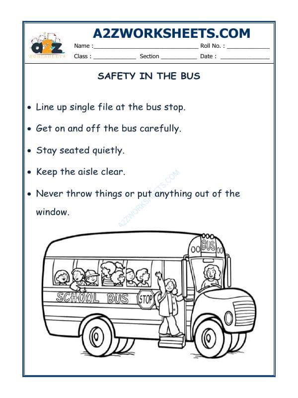 Safety  In Bus