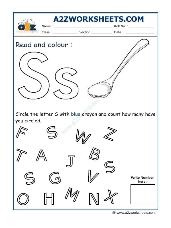 Read And Colour S