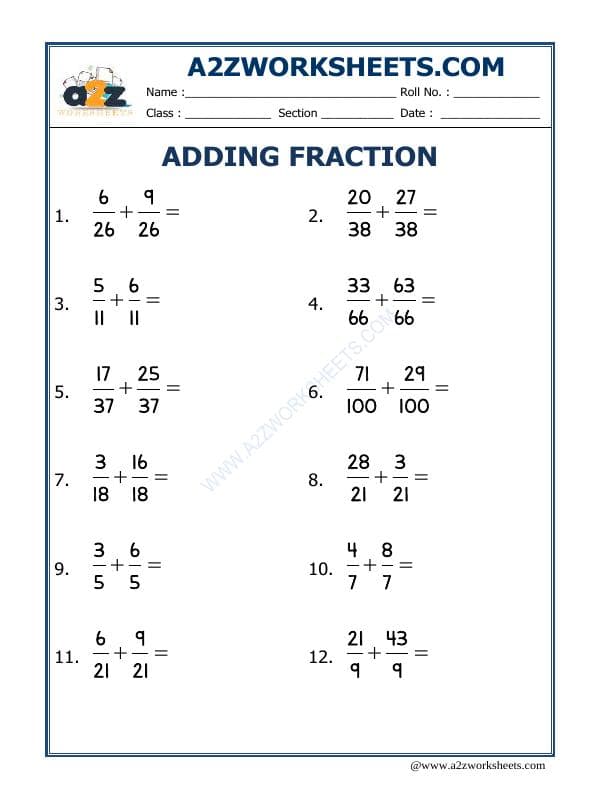 Let'S Practice Fraction Addition-12