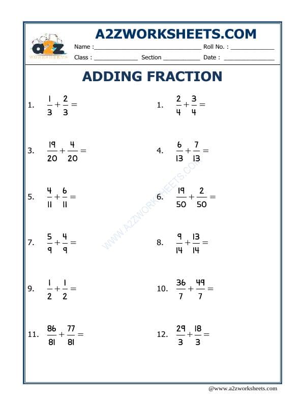 Let'S Practice Fraction Addition-14