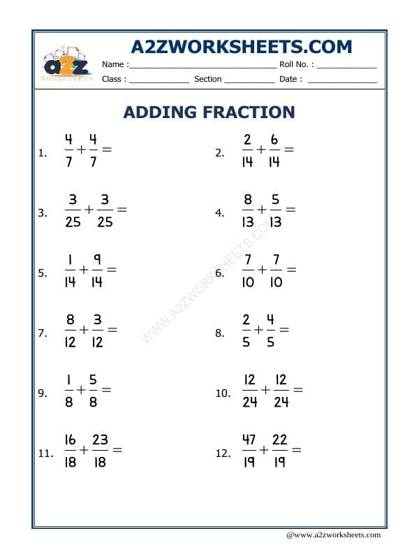 Let'S Practice Fraction Addition-22