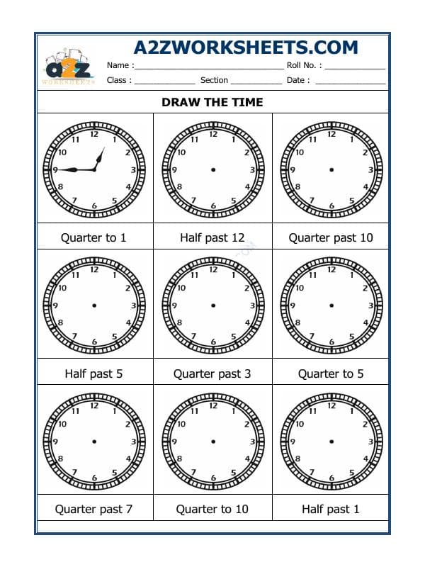 Draw The Time - 16