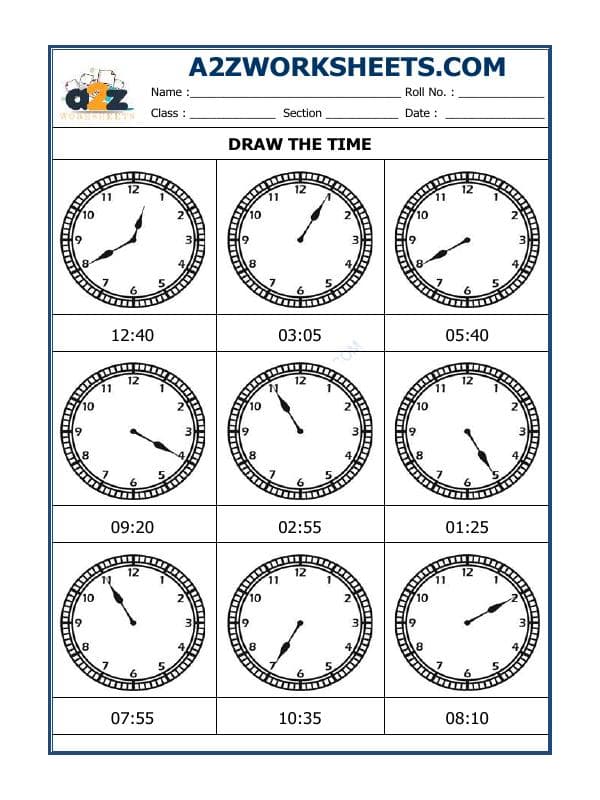 Draw The Time - 22
