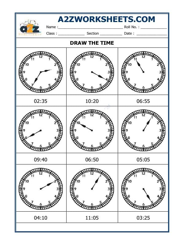 Draw The Time - 23