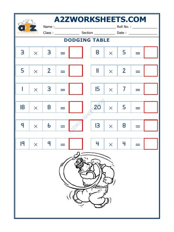Dodging Table - 07