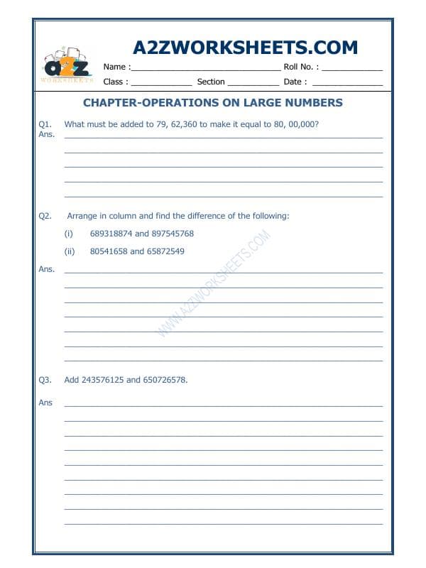 Operations On Large Numbers-05