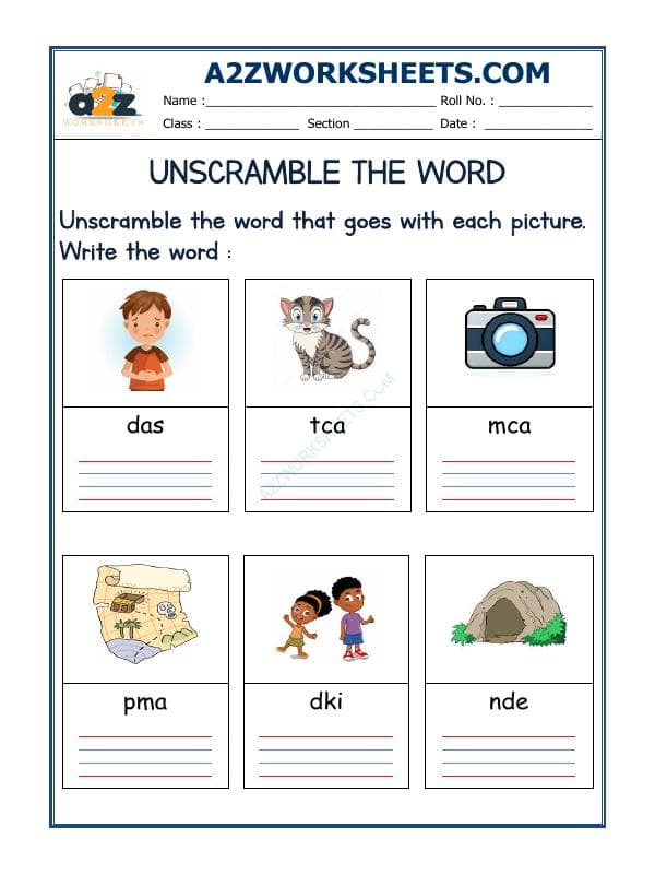 Unscramble The Word-19