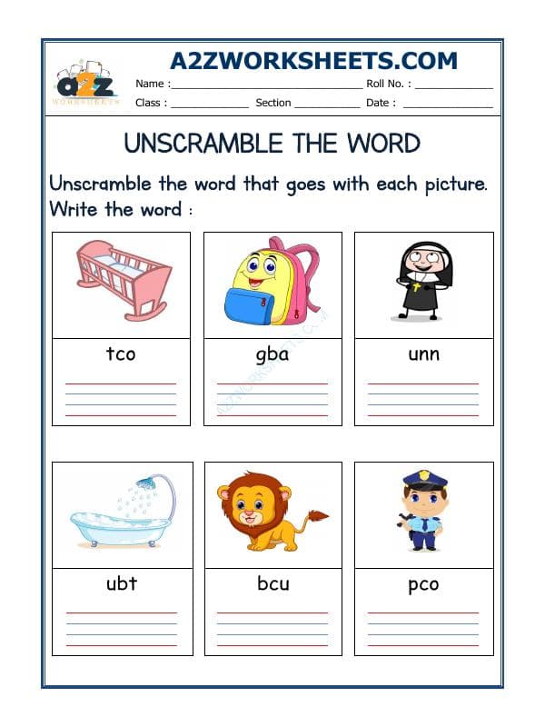 Unscramble The Word-22