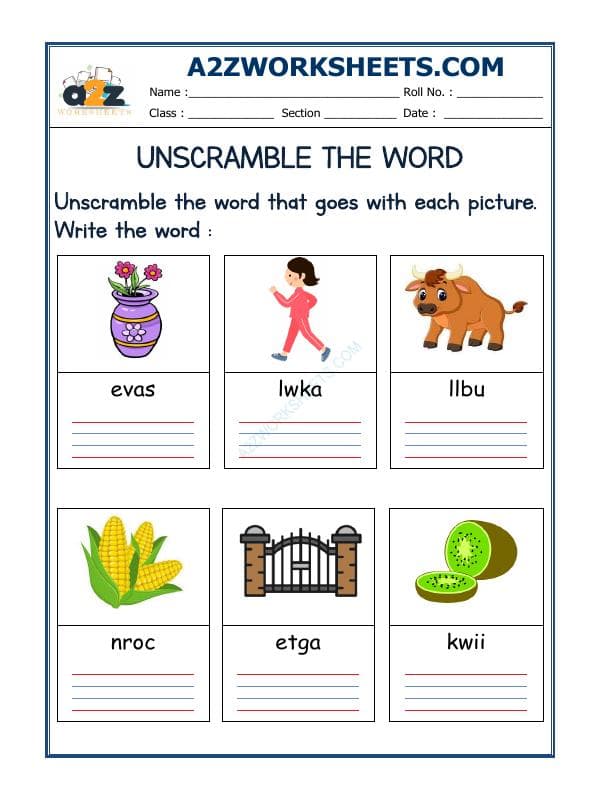 Unscramble The Word-37