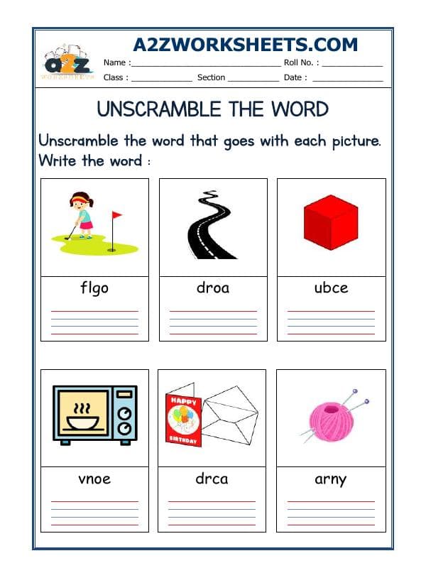 Unscramble The Word-38