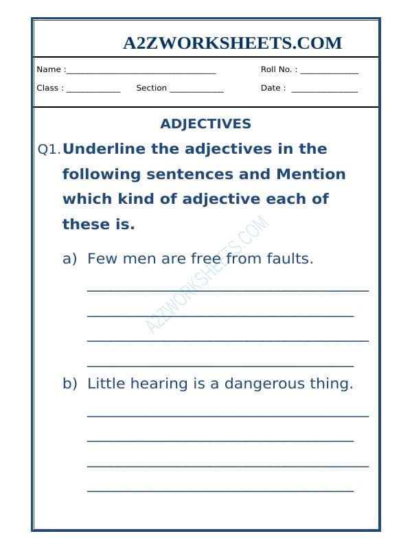 Class-V-English Adjectives Worksheet-04