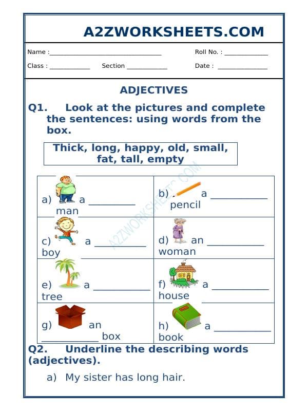 Class-L-Adjectives Worksheet-08