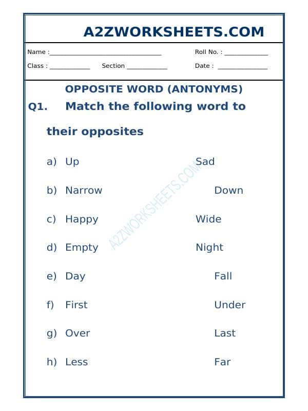 Class-Lil-Opposite Word-08
