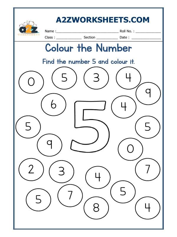 Colour The Number-06